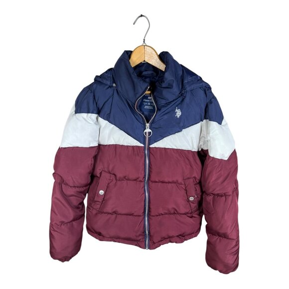 Vintage U.S. Polo‎ Assn. Puffer Coat - Picture 1 of 10